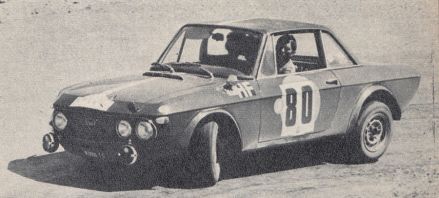 Rene Trautmann i Claudine Trautmann – Lancia Fulvia HF.